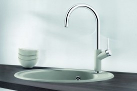 Змішувач для кухні Blanco Carena змішувач перловий 520974