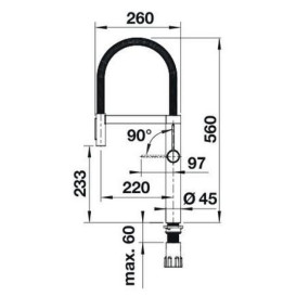 Смеситель для кухни Blanco CULINA-S II Sensor PVD steel 527462