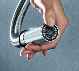 Смеситель для кухни Blanco Culina-S Mini однорычажный  нержавеющая сталь 519844