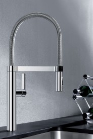 Смеситель для кухни Blanco Culina-S однорычажный  хром 517597