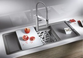 Смеситель для кухни Blanco Culina-S однорычажный  хром 517597