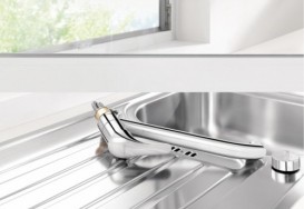 Смеситель для кухни Blanco DARAS-F однорычажный  хром 521751