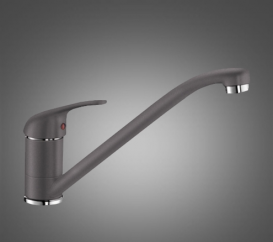 Змішувач для кухні Blanco Daras SILGRANIT® змішувач темна скеля 518793