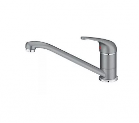 Смеситель для кухни Blanco Daras SILGRANIT® однорычажный  алюметаллик 517722