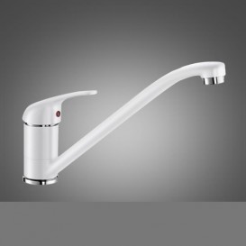 Смеситель для кухни Blanco Daras SILGRANIT® однорычажный  белый 517724