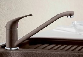 Змішувач для кухні Blanco Daras SILGRANIT® одноважільний мускат 521726