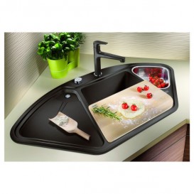 Смеситель для кухни Blanco FELISA-S однорычажный  выдвижной излив  кофе 520345