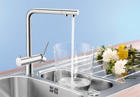 Змішувач для кухні Blanco FONTAS II 2в1 для звичайної і фільтрованої води хром 523128