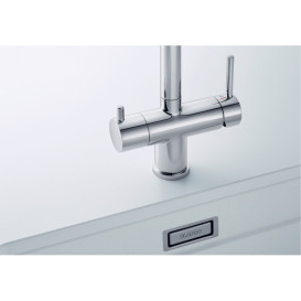 Смеситель для кухни Blanco FONTAS-S II нержавеющая сталь сатиновая темная сталь 527737