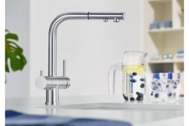 Смеситель для кухни Blanco Fontas-S II однорычажный под фильтр хром 525198