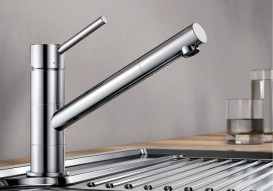 Смеситель для кухни Blanco KANO однорычажный  хром 521502