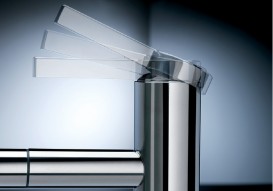 Смеситель для кухни Blanco LINEE-S однорычажный  выдвижной излив  хром 517591