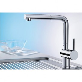 Змішувач для кухні Blanco LINUS-S змішувач висувною виливши хром 512402