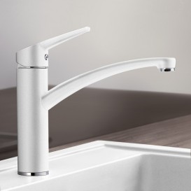 Змішувач для кухні Blanco Nea Silgranit змішувач білий 519406