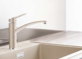 Змішувач для кухні Blanco Nea Silgranit змішувач шампань 519408