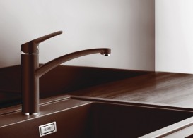 Смеситель для кухни Blanco Nea Silgranit однорычажный  кофе 519411