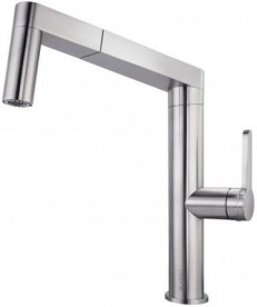 Змішувач для кухні Blanco Panera-S одноважільний нержавіюча сталь 521547