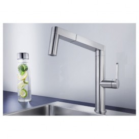 Змішувач для кухні Blanco Panera-S одноважільний нержавіюча сталь 521547