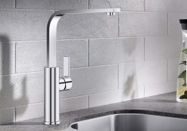 Смеситель для кухни Blanco Rodalis однорычажный хром 523125