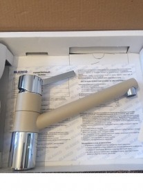 Змішувач для кухні Blanco Tivo SILGRANIT® змішувач хром / шампань 517605