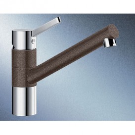 Змішувач для кухні Blanco Tivo SILGRANIT® змішувач хром / кави 517608