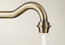 Змішувач для кухні Blanco Tradon змішувач полірована латунь 520787