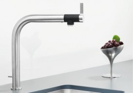Смеситель для кухни Blanco Vonda Control однорычажный  хром 518436