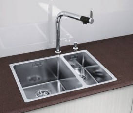 Змішувач для кухні Blanco Vonda Control змішувач хром 518436