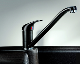 Смеситель для кухни Blanco Wega SILGRANIT® однорычажный  антрацит 511113