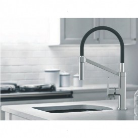 Смеситель для кухни Devit Up однорычажный латунь хром/черный 56120