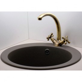 Змішувач для кухні Franke Ambra двухвентильний латунь 115.0028.190