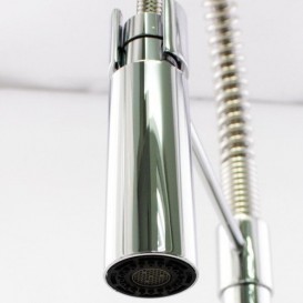 Змішувач для кухні Franke Fox Pro змішувач з виносним зливом латунь хром 115.0486.993