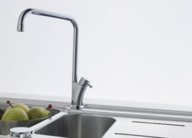 Смеситель для кухни Franke Galileo однорычажный латунь хром 115.0196.552