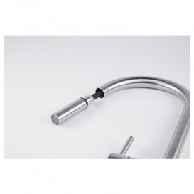 Змішувач для кухні Franke Leda Neo Pull Down з лійкою що висувається нержавіюча сталь 115.0590.047