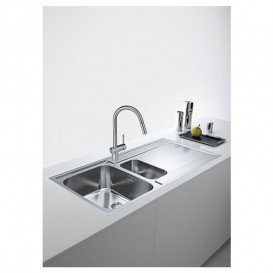 Змішувач для кухні Franke Leda Neo Pull Down з лійкою що висувається нержавіюча сталь 115.0590.047