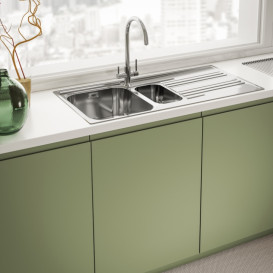 Смеситель для кухни Franke Lina Clear Water с фильтром хром 160.0702.660