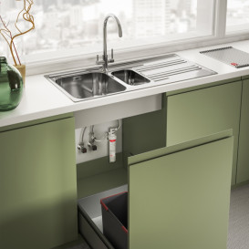 Смеситель для кухни Franke Lina Clear Water с фильтром хром 160.0702.660