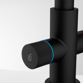 Смеситель для кухни Franke Lina J Clear Water черный матовый 120.0730.807