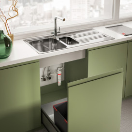 Змішувач для кухні Franke Lina L Clear Water хром 120.0730.779