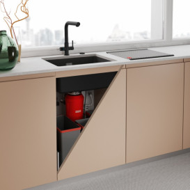 Змішувач для кухні Franke Lina L Clear Water чорний матовий 120.0730.802