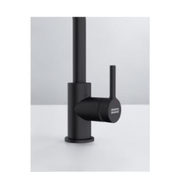 Смеситель для кухни Franke Lina L Shape однорычажный черный матовый 115.0693.393