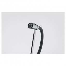 Змішувач для кухні Franke Lina з висувною лійкою хром/чорний 115.0626.085