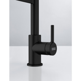 Змішувач для кухні Franke Lina Semi Pro латунь чорний матовий 115.0725.838