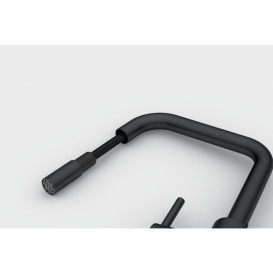 Змішувач для кухні Franke Lina U Pull Down з витяжним виливом чорний матовий 115.0728.477