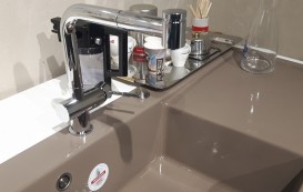 Смеситель для кухни Franke Logik Pull Out однорычажный с выносным изливом латунь хром 115.0081.528