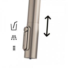 Смеситель для кухни Franke Maris Slim J Pull Down выдвижной излив нержавеющая сталь 120.0736.604