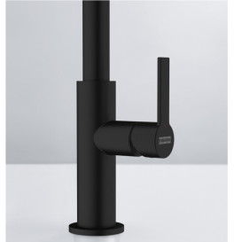 Смеситель для кухни Franke Maris Slim SemiPro вытяжной излив черный матовый 115.0728.396