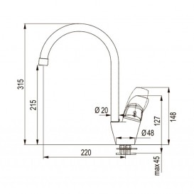 Змішувач для кухні Franke Platino змішувач латунь покриття Fragranit цукру 115.0289.897