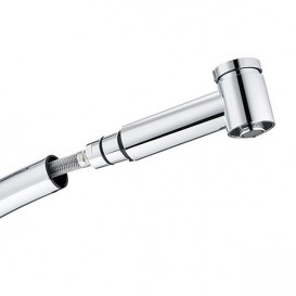 Змішувач для кухні Franke Smart змішувач з виносним зливом латунь нікель оптик / ретро червоний 115.0534.219