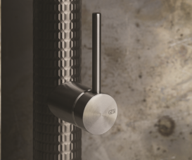 Змішувач для кухні Gessi 316 Flessa з висувною лійкою нержавіюча сталь полірована 60012#239